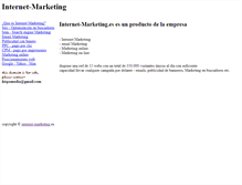 Tablet Screenshot of internet-marketing.es
